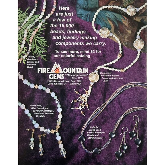 Bead & Button Magazine December 1997 String An Elegant Lariat - Picture 12 of 15